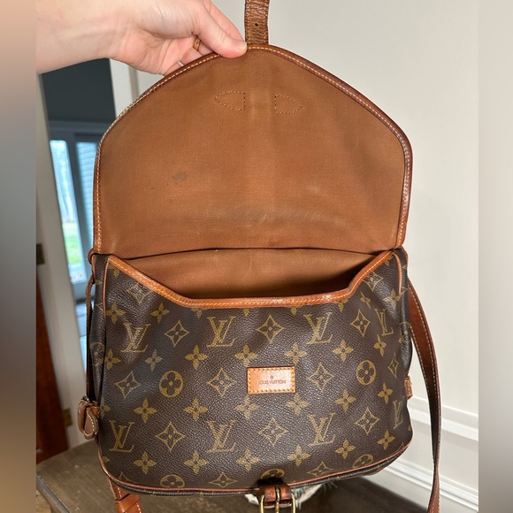 FINAL PRICE DROP✅Vintage Louis Vuitton satchel saumur 30 - Picture 7 of 17